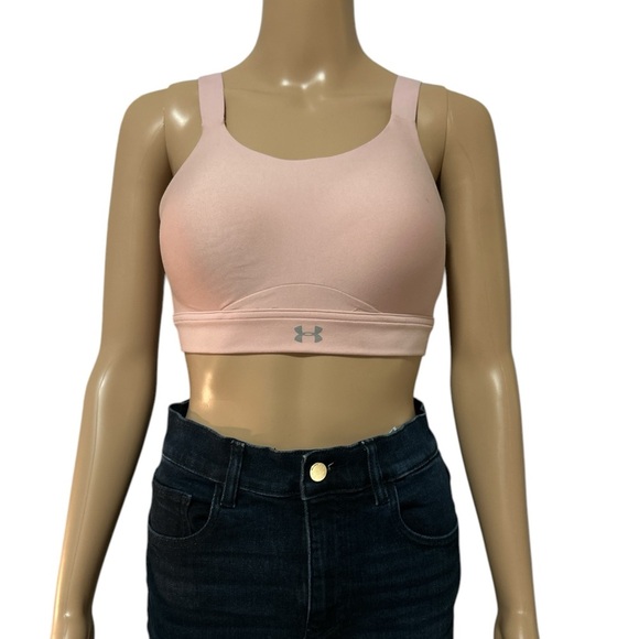 Under Armour Women's Pink Sports Bra - Picture 1 of 5